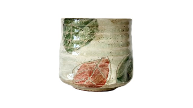 YUNOMI LEAF DA 2 - ceramica giapponese