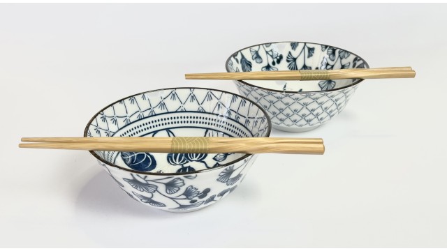 MINO SET UDON/SOBA - ciotole tradizionali per la cucina giapponese