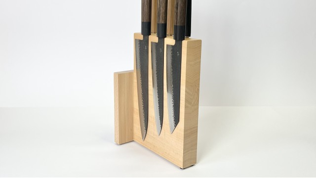 Portacoltelli Magnetico in Legno – Raffinato e Minimal