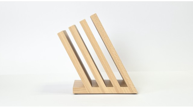 Portacoltelli Magnetico in Legno – Raffinato e Minimal