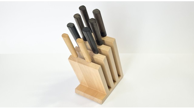 Portacoltelli Magnetico in Legno – Raffinato e Minimal